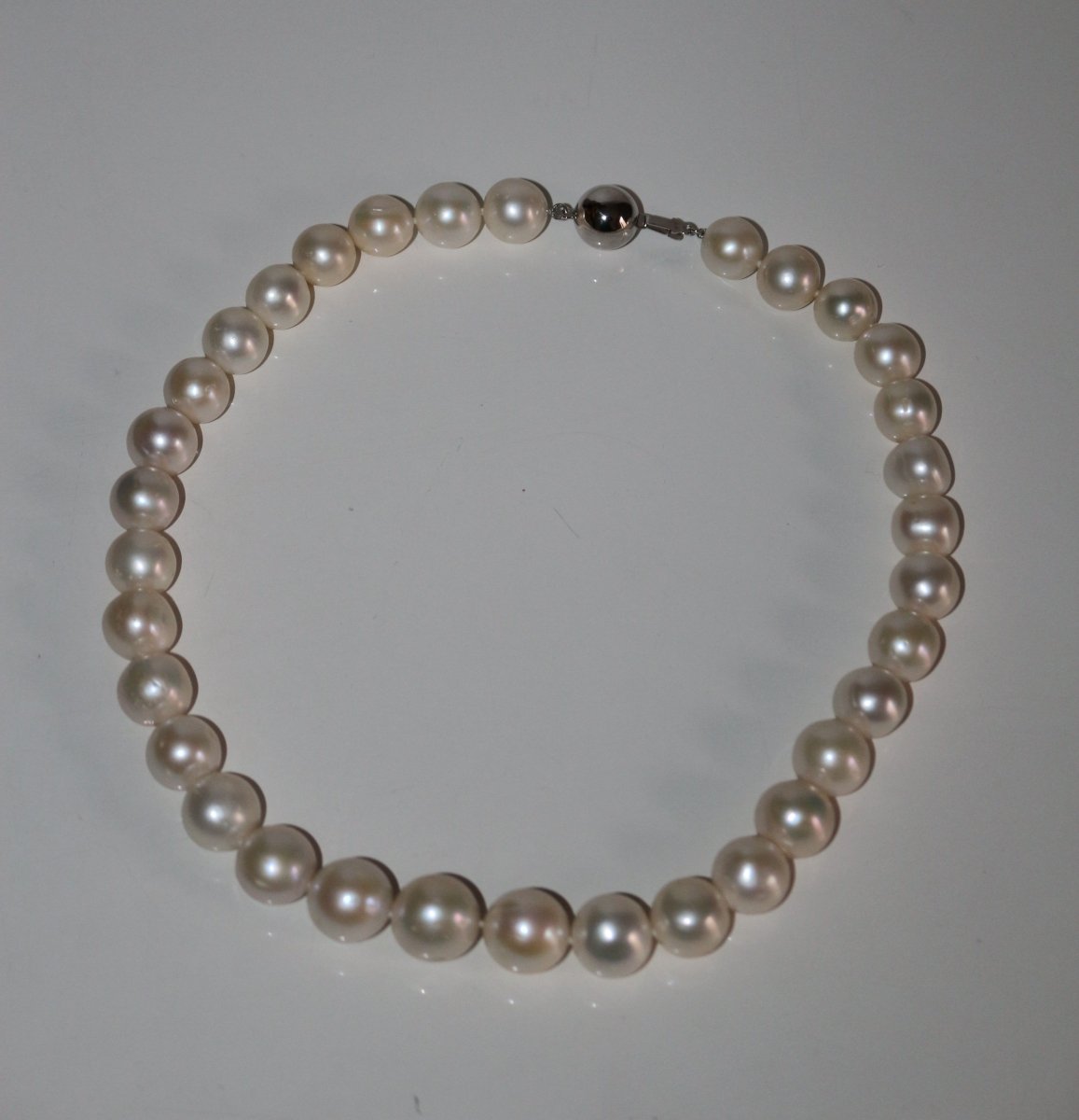Collier De Grosses Perles De Culture Crème - Castafiore