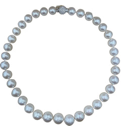 Collier de perles blanches d'Australie - Castafiore