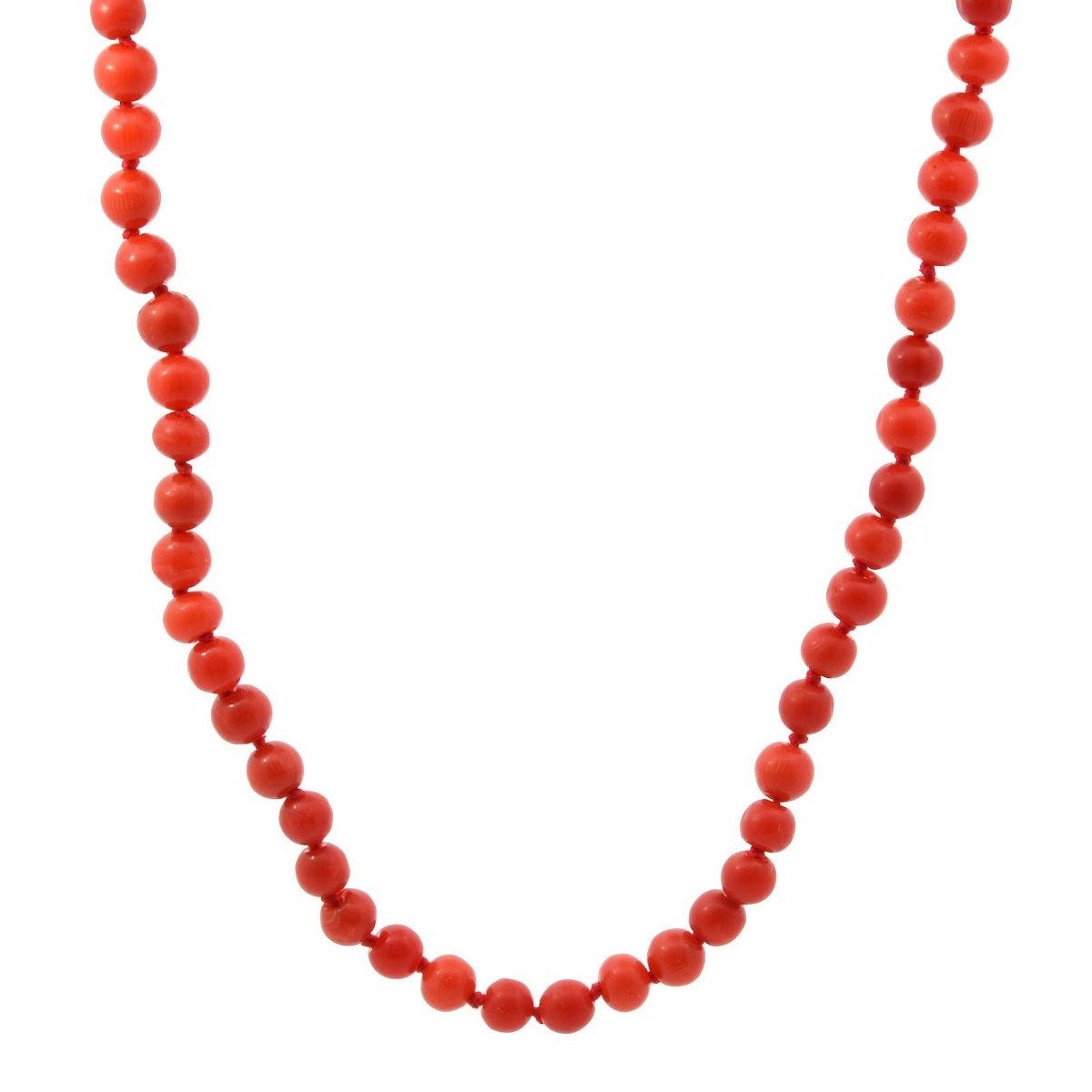 Collier de perles de corail - Castafiore
