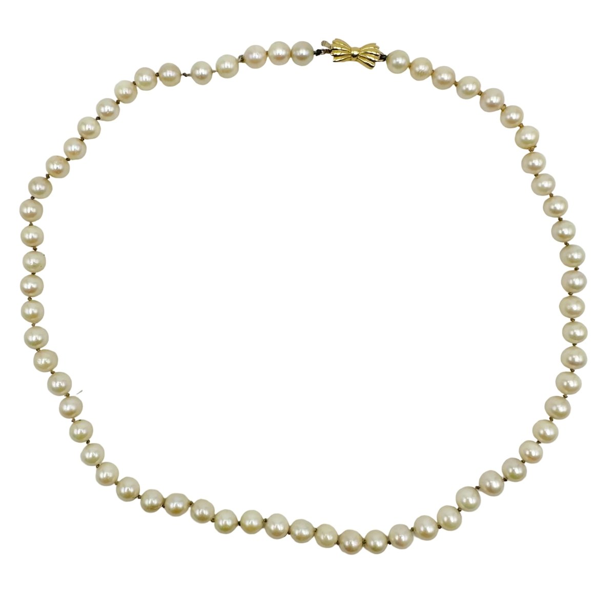 Collier de Perles de Culture Fermoir en or jaune - Castafiore