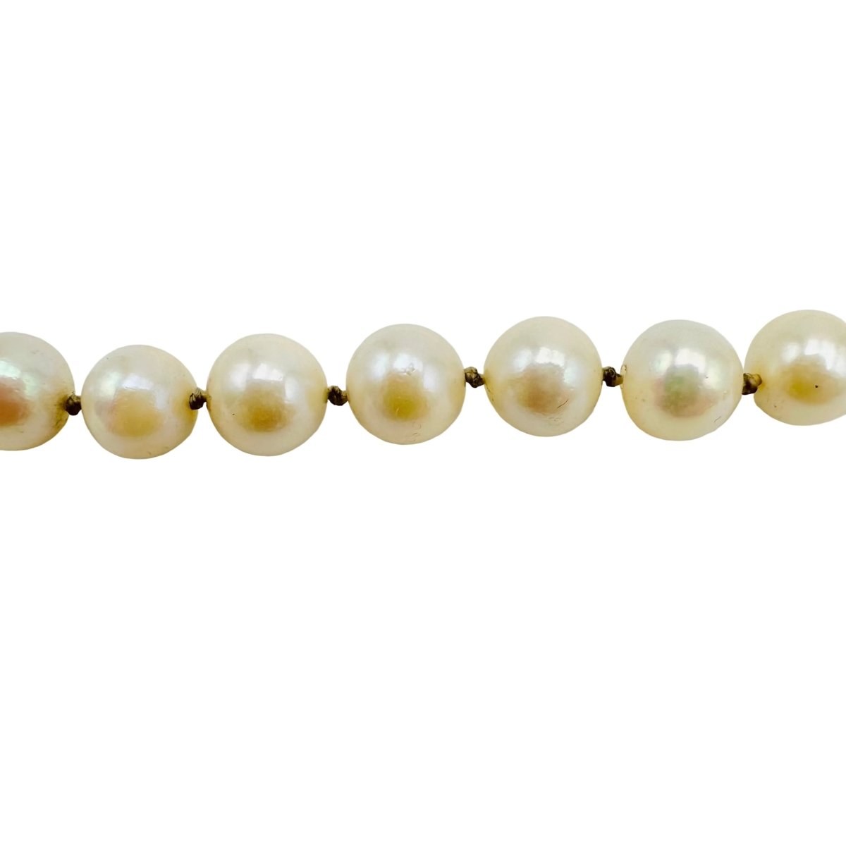 Collier de Perles de Culture Fermoir en or jaune - Castafiore