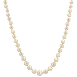 Collier de perles en or blanc - Castafiore