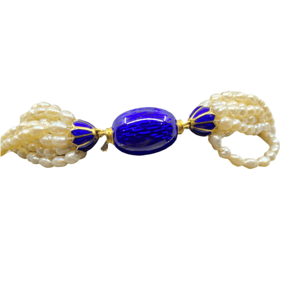 Collier de perles en or jaune - Castafiore