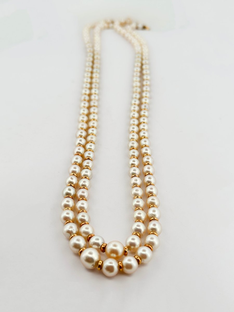 Collier de Perles en or jaune - Castafiore