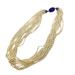 Collier de perles en or jaune - Castafiore