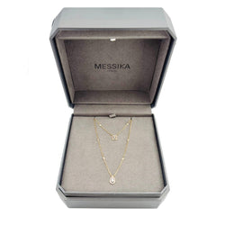 Collier Deux Rangs MESSIKA "My Twin" PM en or rose et diamants - Castafiore
