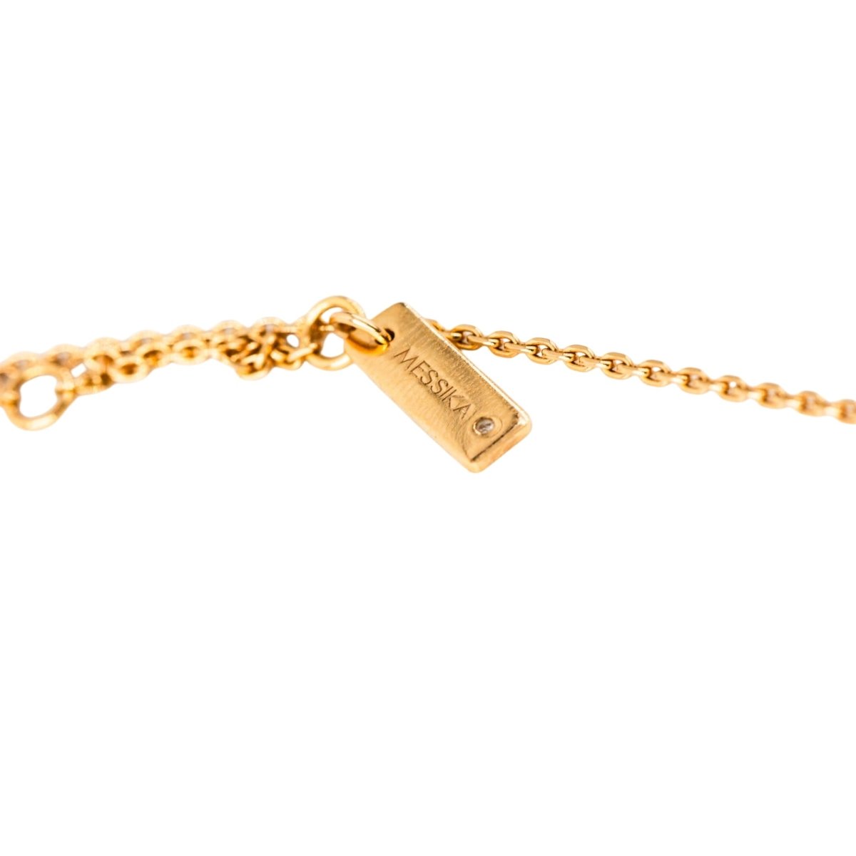 Collier Deux Rangs MESSIKA "My Twin" PM en or rose et diamants - Castafiore