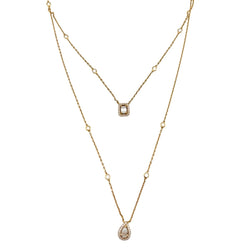 Collier Deux Rangs MESSIKA "My Twin" PM en or rose et diamants - Castafiore