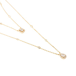 Collier Deux Rangs MESSIKA "My Twin" PM en or rose et diamants - Castafiore