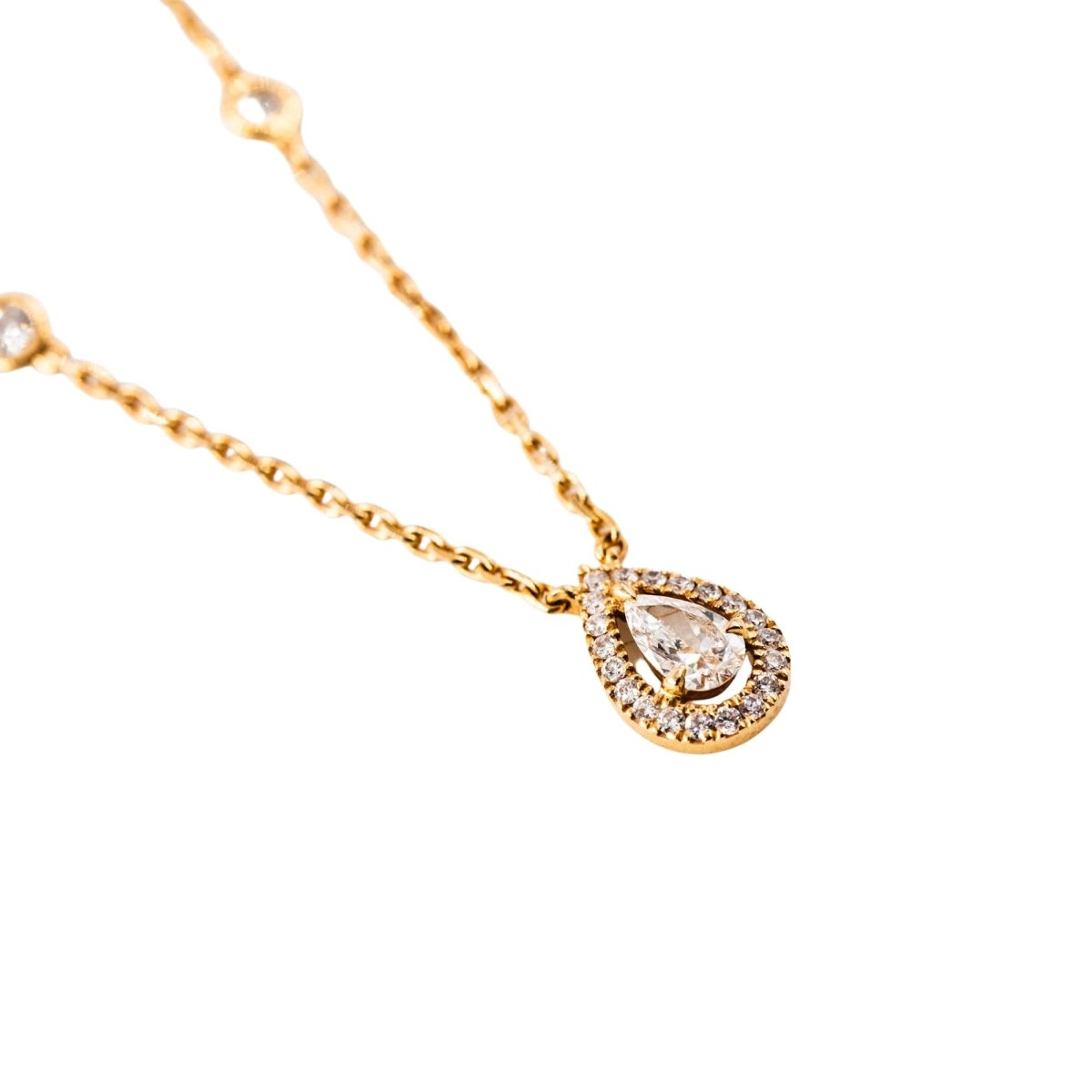 Collier Deux Rangs MESSIKA "My Twin" PM en or rose et diamants - Castafiore