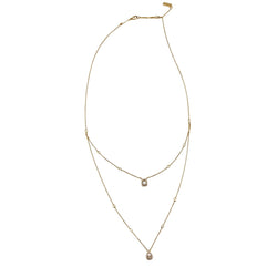 Collier Deux Rangs MESSIKA "My Twin" PM en or rose et diamants - Castafiore