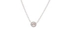 Collier diamant en or blanc 18k - Castafiore