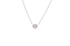 Collier diamant en or blanc 18k - Castafiore