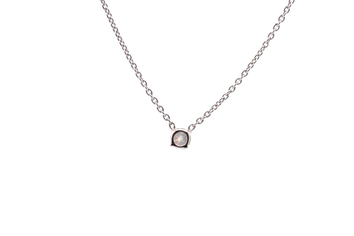 Collier diamant en or blanc 18k - Castafiore