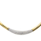 Collier Diamant en Or Jaune et Blanc 750 - Castafiore