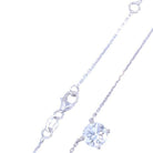 Collier diamant solitaire 1.05 carat en or blanc - Castafiore