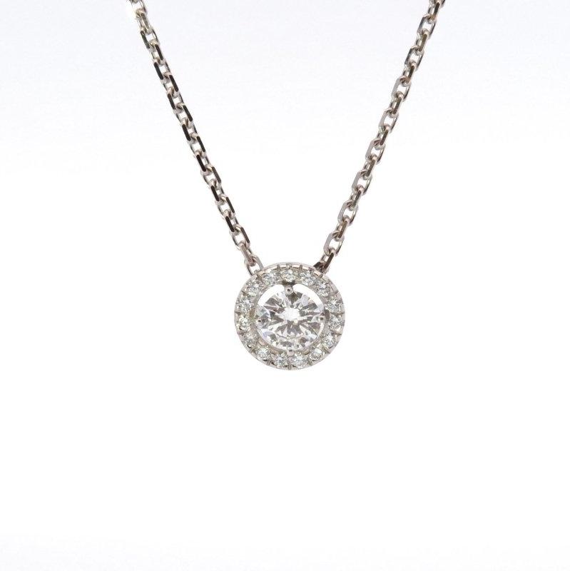 Collier diamants en or blanc 18k - Castafiore