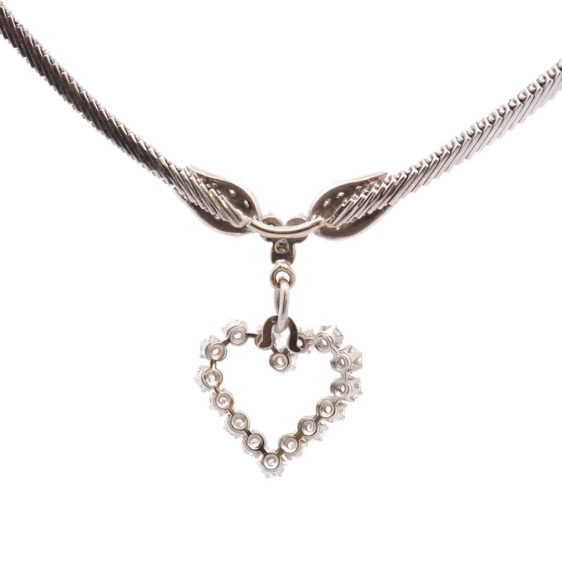 Collier diamants en or blanc - Castafiore