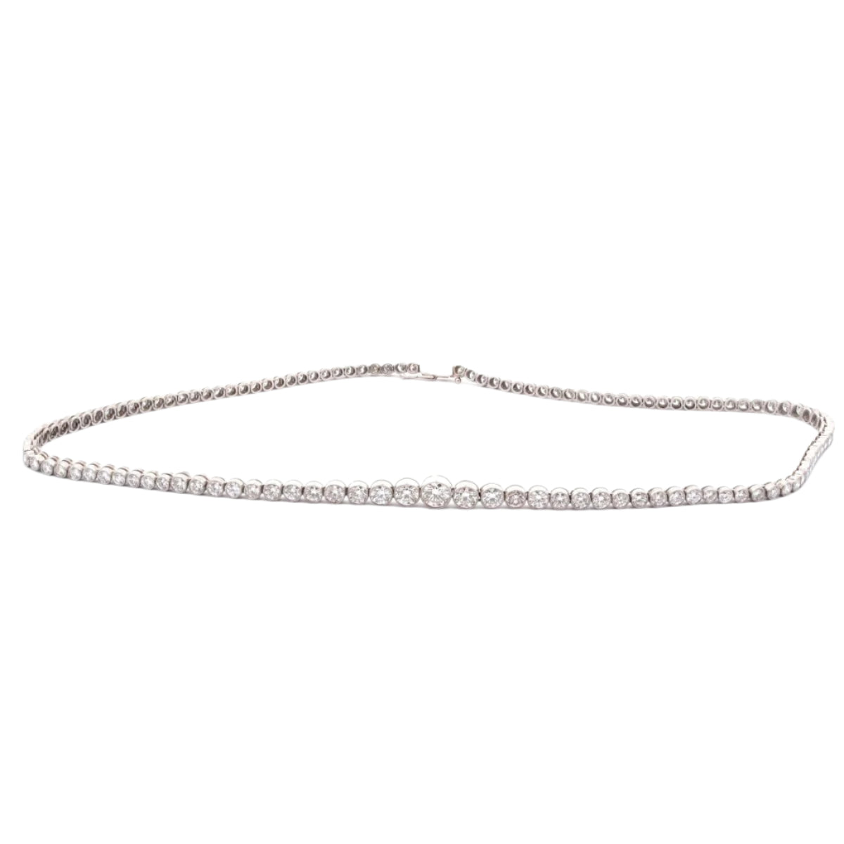 Collier diamants en platine - Castafiore