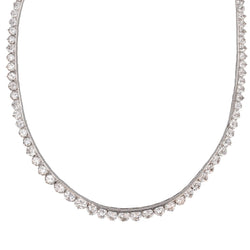 Collier diamants rivière vintage - Castafiore