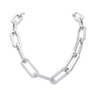 Collier DINH VAN "Maillon XL" en argent - Castafiore