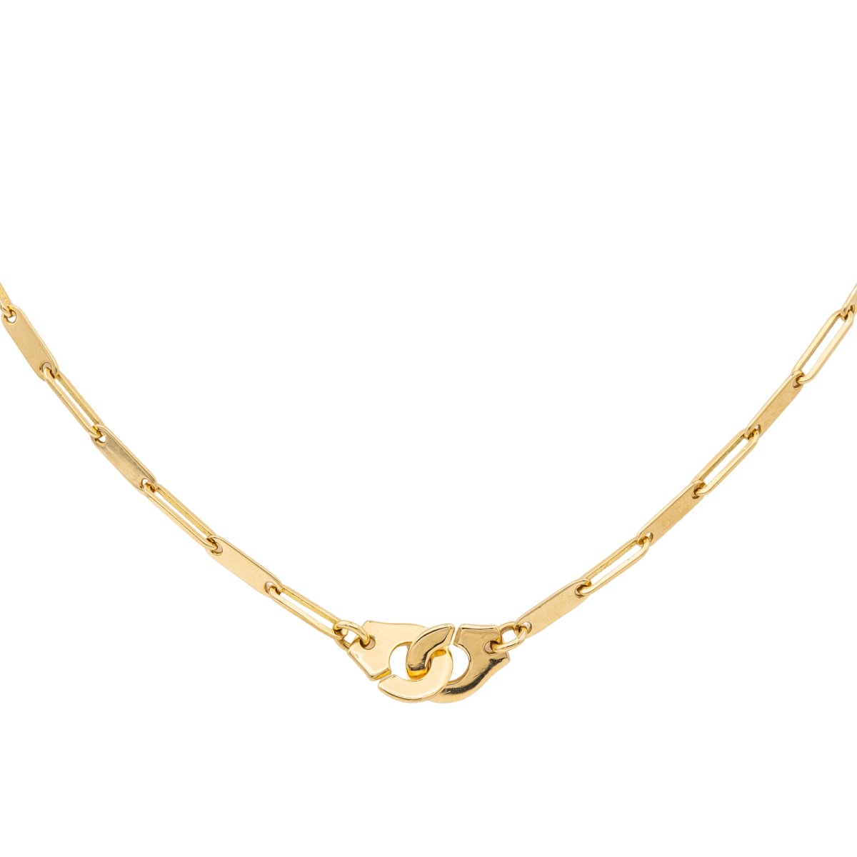 Collier DINH VAN "Menottes" en or jaune - Castafiore