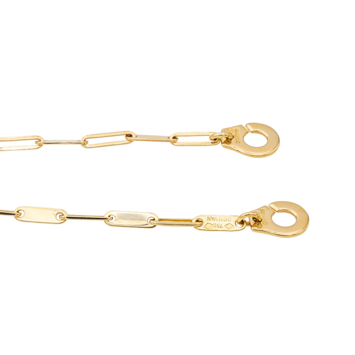 Collier DINH VAN "Menottes" en or jaune - Castafiore