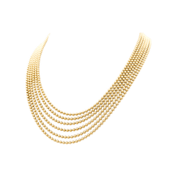 Collier Draperie CARTIER "Draperie" en or jaune - Castafiore