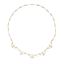 Collier Draperie en or jaune - Castafiore