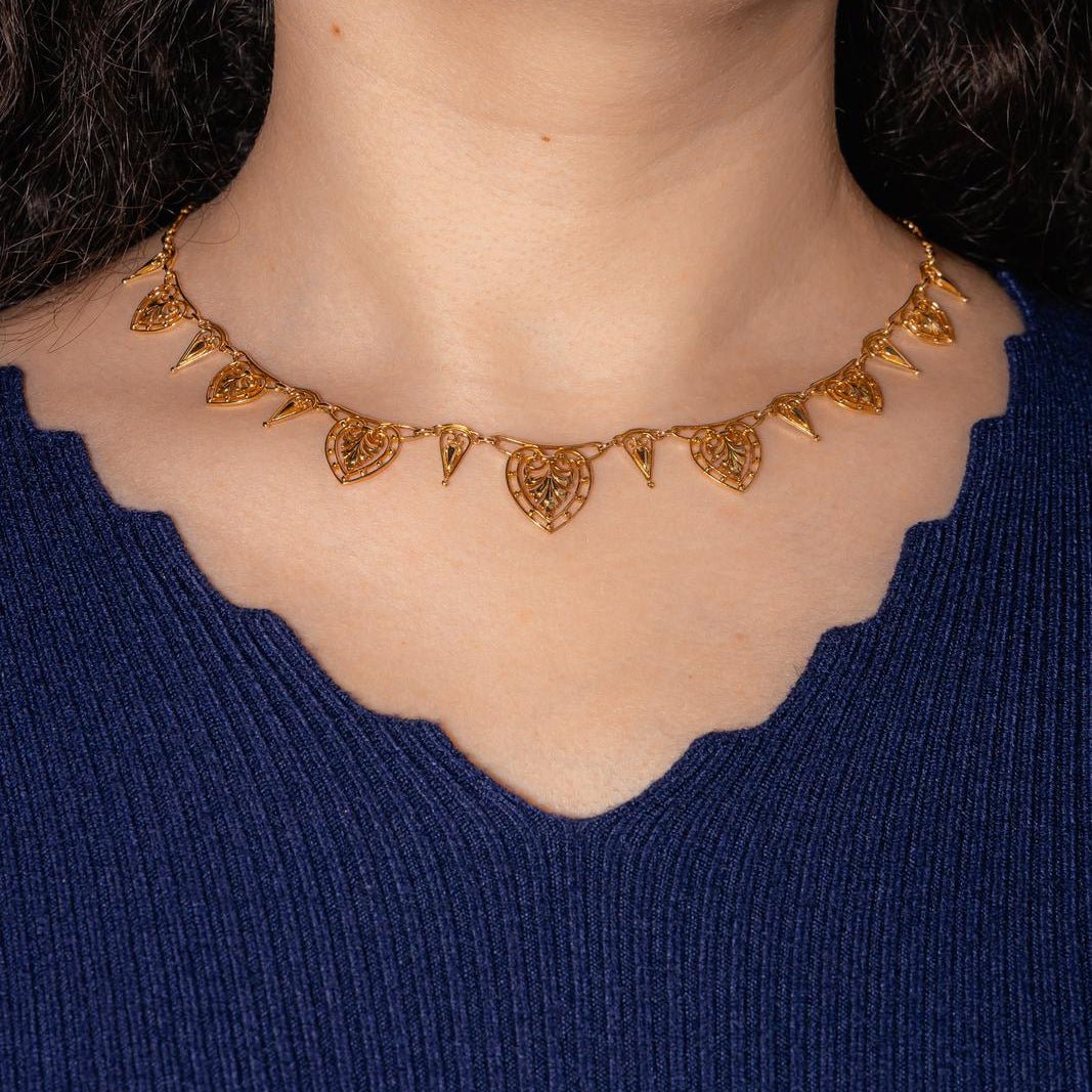 Necklace Yellow gold