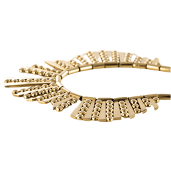 Collier Draperie en or jaune et perles - Castafiore