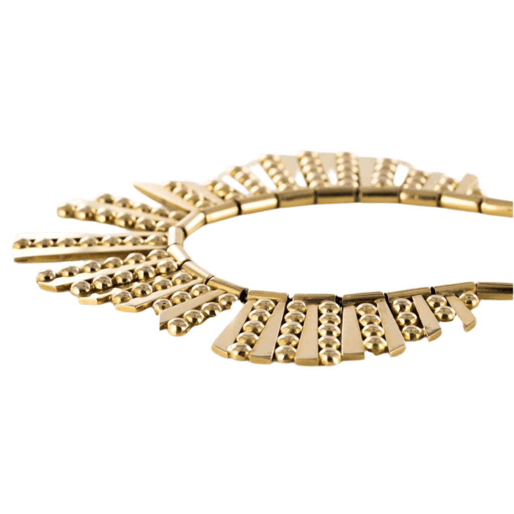 Collier Draperie en or jaune et perles - Castafiore