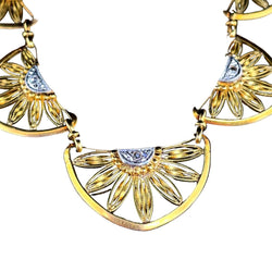 Collier Draperie en or jaune, or blanc, et diamants - Castafiore