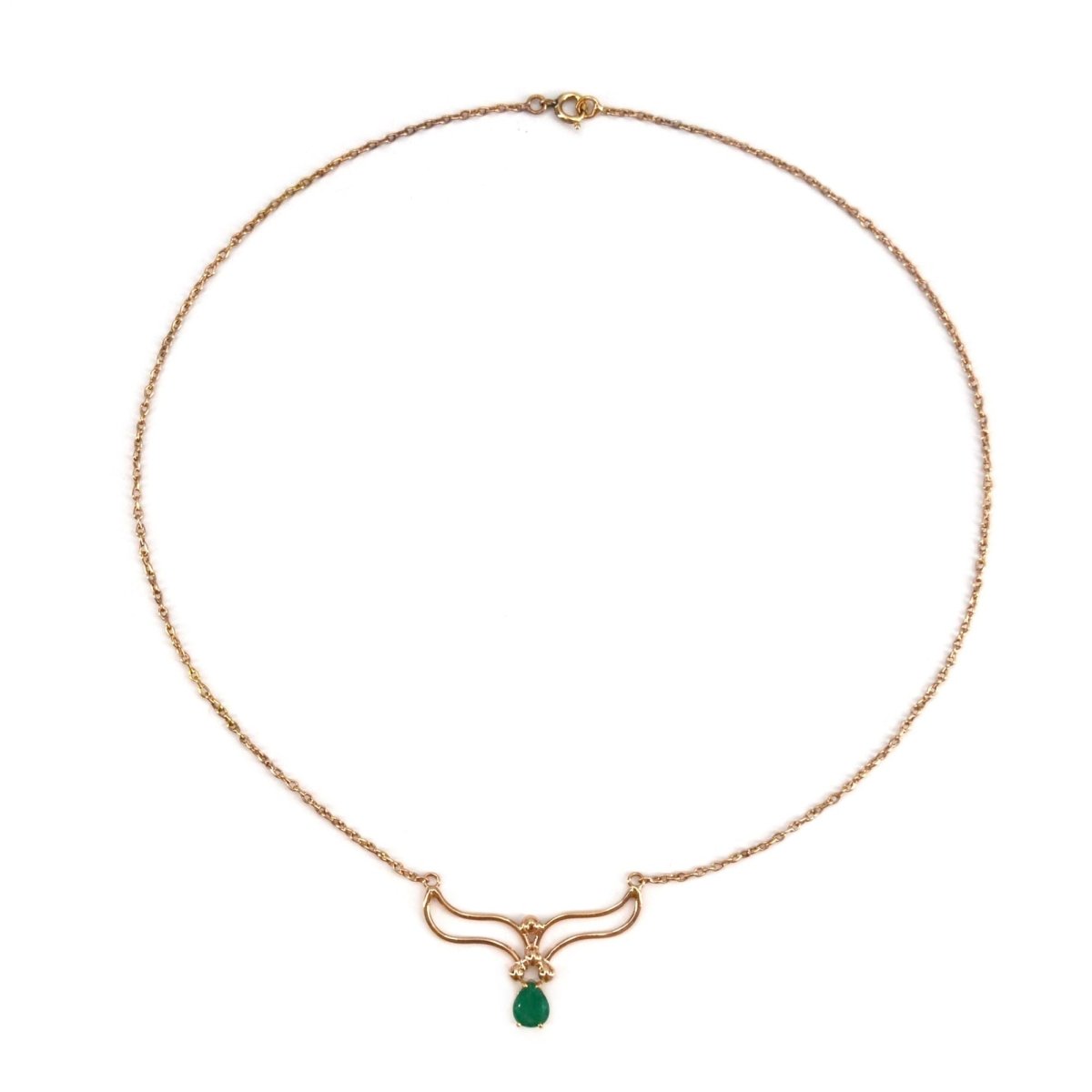 Collier EMERAUDE Ajouré en or rose - Castafiore