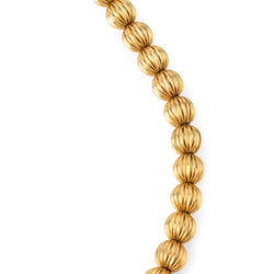 Collier en boules d'or jaunes ciselées de la maison Lalaounis - Castafiore
