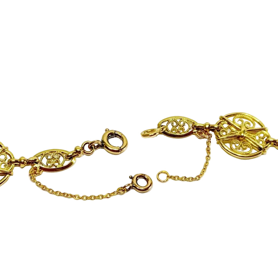 Collier en or Art Déco - Castafiore