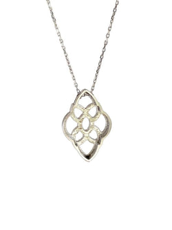 Collier, en or blanc 14k serti de diamants - Castafiore