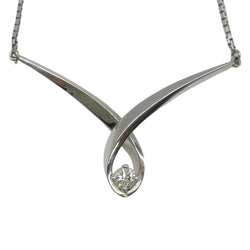 Collier en or blanc et diamant - Castafiore