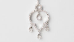 Collier en or blanc et diamants - Castafiore