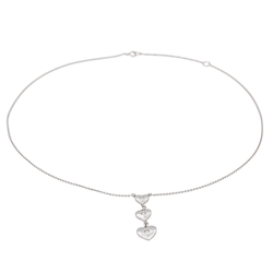 Collier en or blanc et diamants - Castafiore