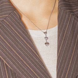 Collier en or blanc et diamants - Castafiore