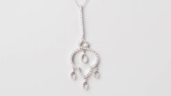 Collier en or blanc et diamants - Castafiore