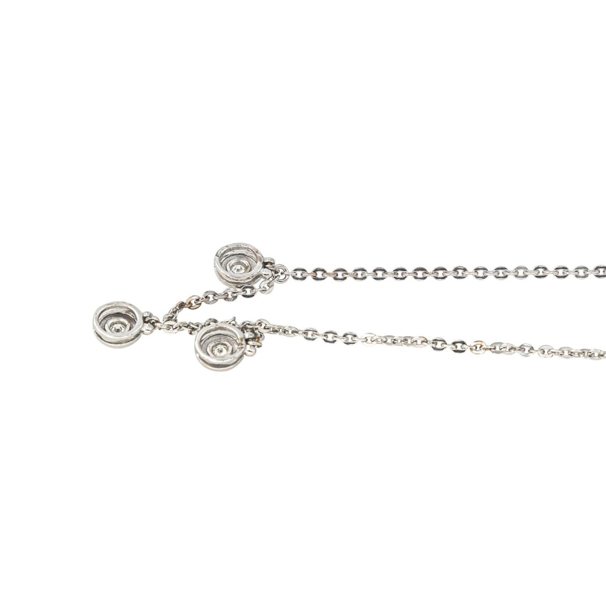 Collier en or blanc et diamants - Castafiore