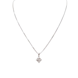 Collier en or blanc et diamants - Castafiore
