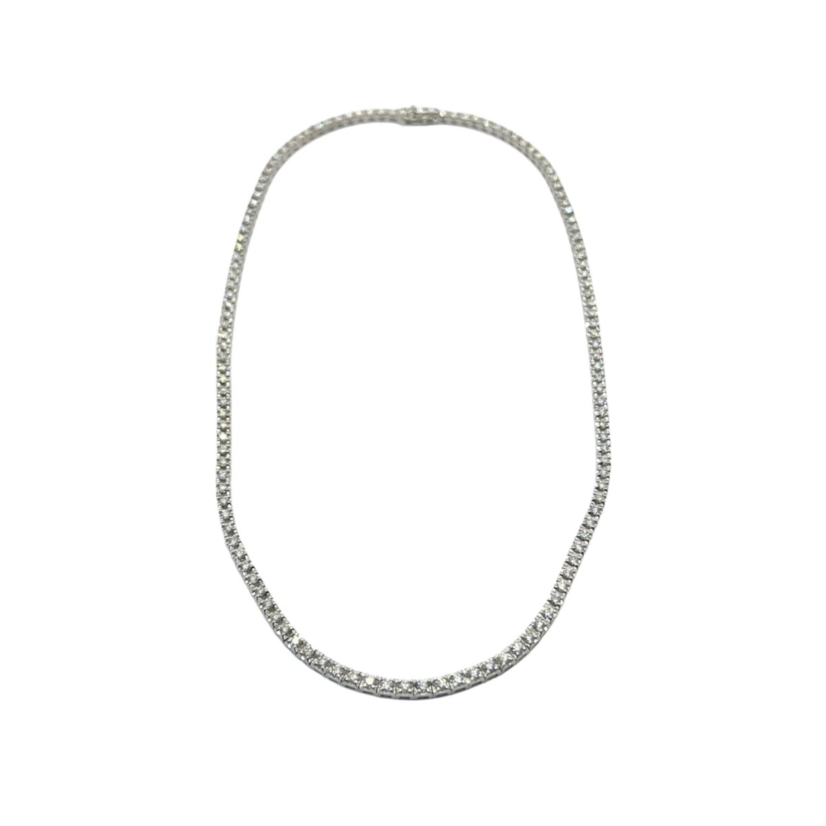 Collier en or blanc et diamants - Castafiore