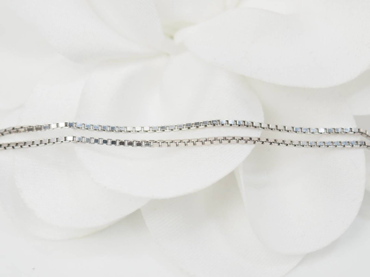 Collier en or blanc et diamants - Castafiore