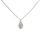 Collier en or blanc et diamants - Castafiore