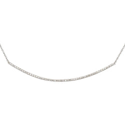 Necklace White gold diamond