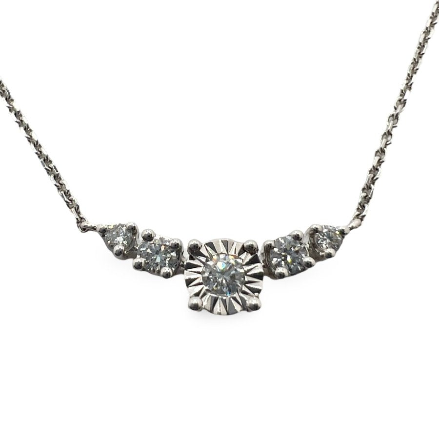 Collier en or blanc et diamants - Castafiore