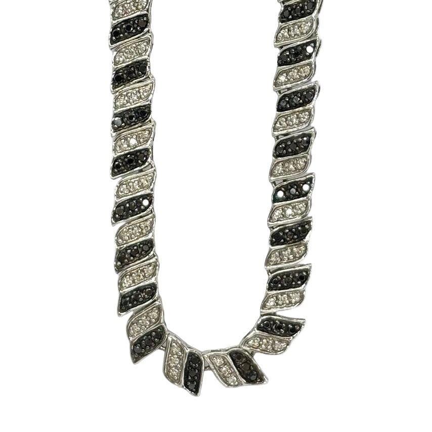 Collier en or blanc et diamants - Castafiore